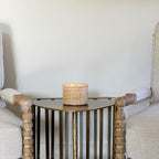 Blue Seaside 3 wick handwoven candle 21oz.