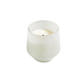 Birchwood & Spruce candle in white decorative glass 5oz.