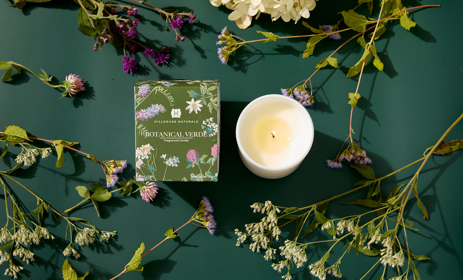 Botanical Verde candle 9oz.