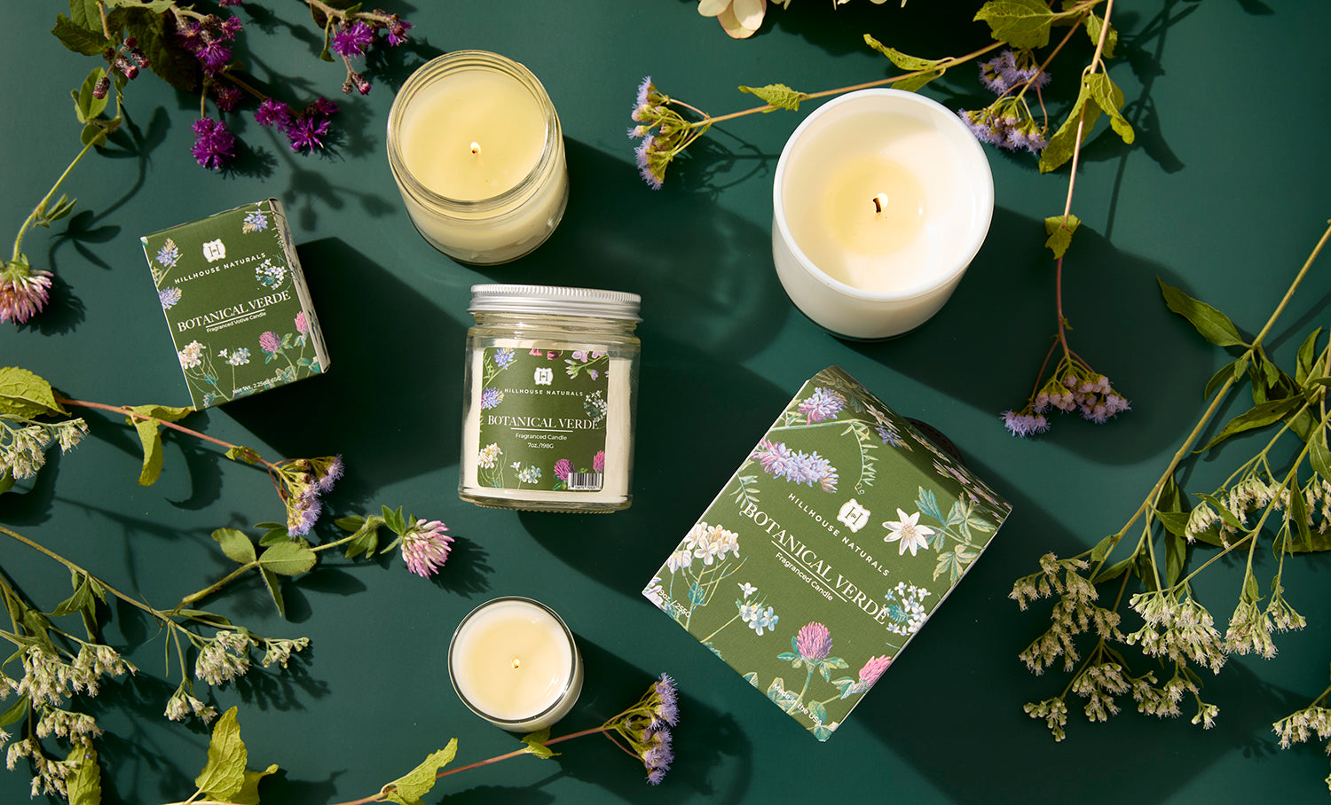 Botanical Verde candle 9oz.