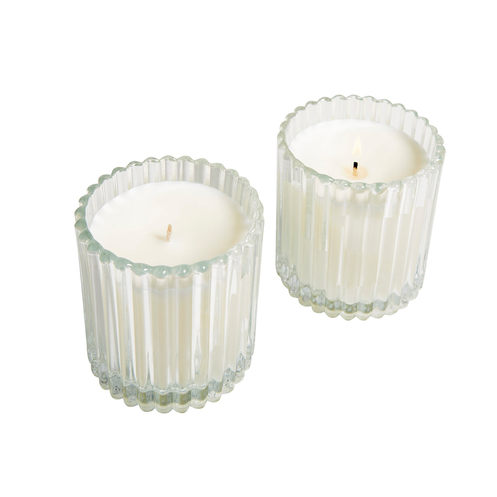 Cashmere 1 wick candle in deco glass 7oz.