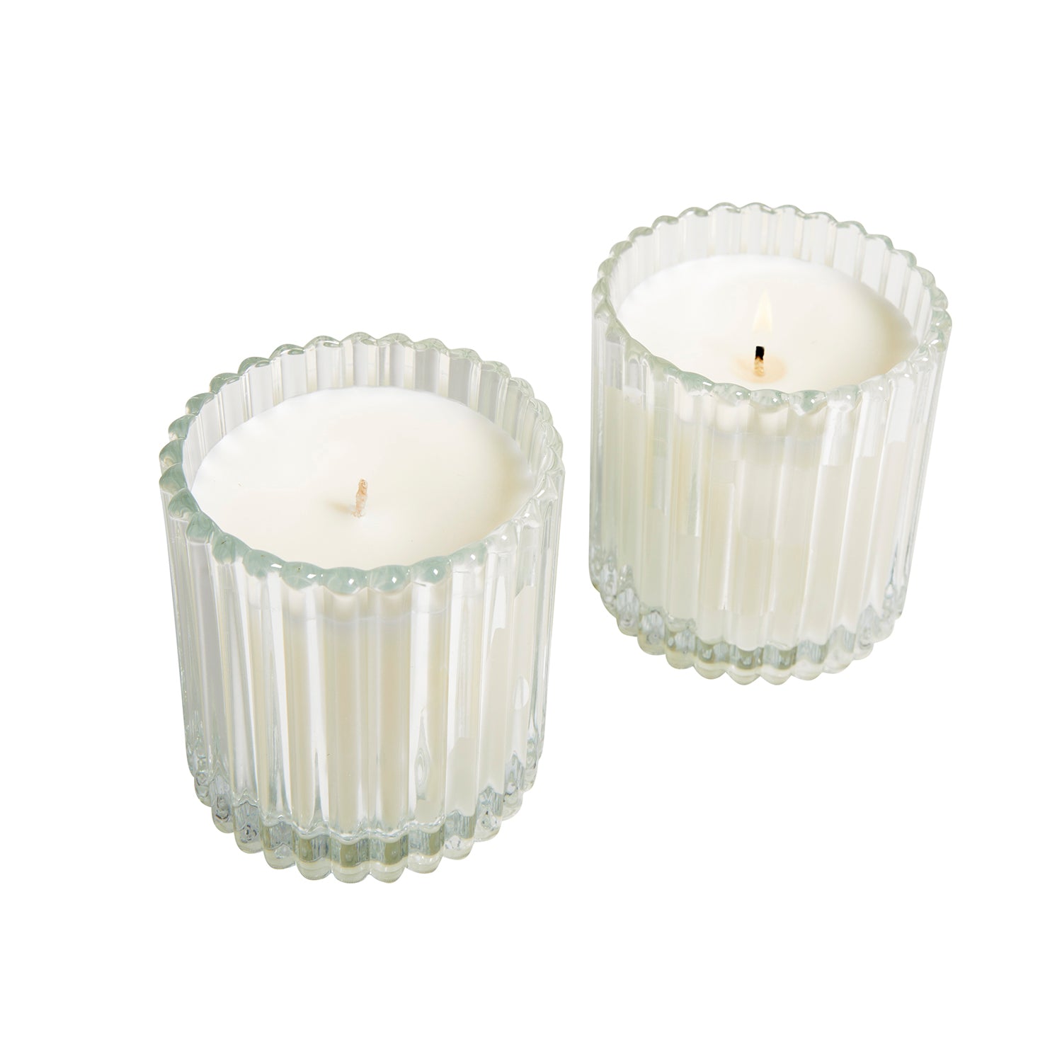 Cashmere 1 wick candle in deco glass 7oz.