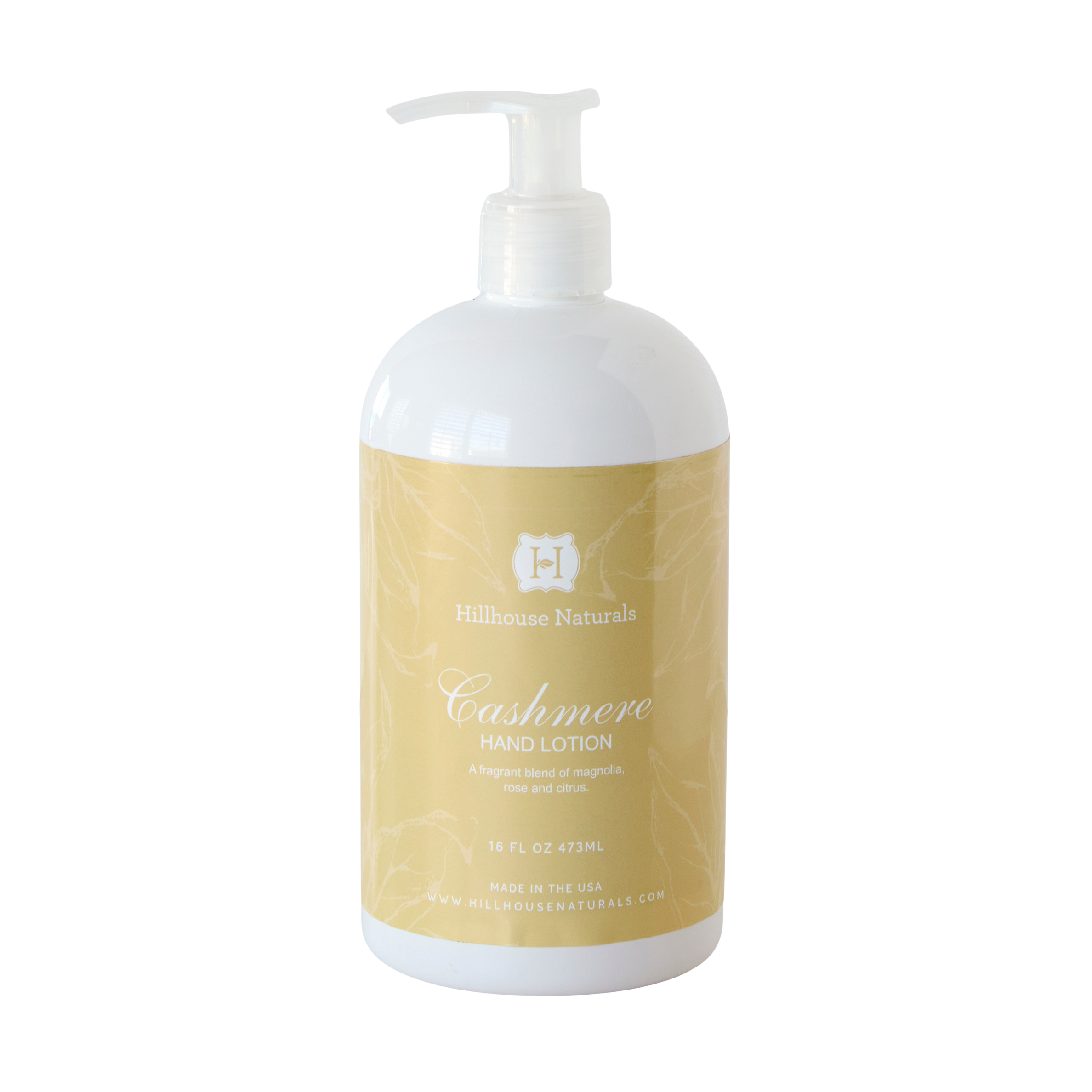 Cashmere hand lotion 16oz.
