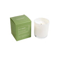 Cut Grass candle in white glass in box 9oz.
