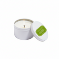 Cut Grass candle in white tin 6oz.