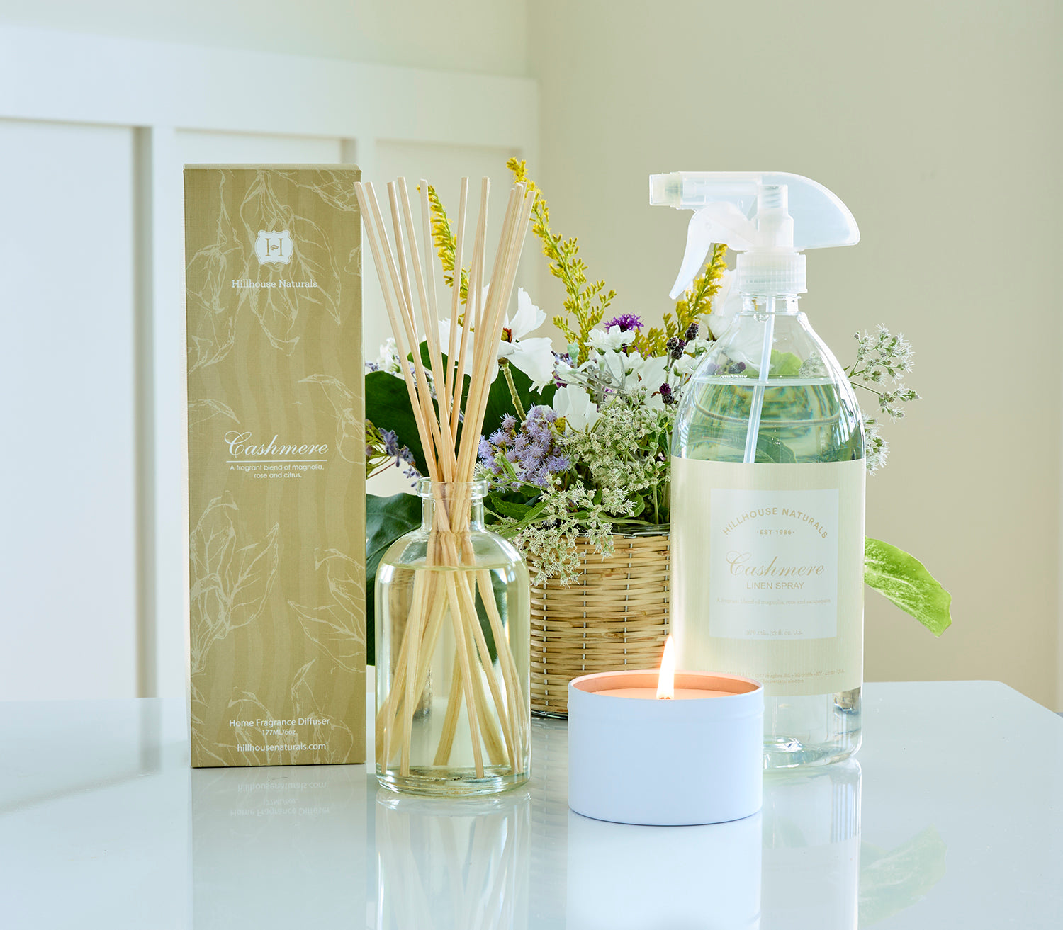 Cashmere linen spray 1 Liter – Hillhouse Naturals