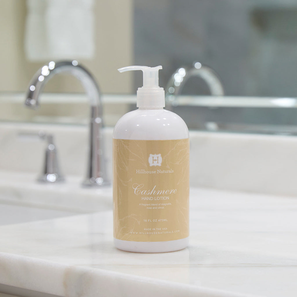 Cashmere hand lotion 16oz.