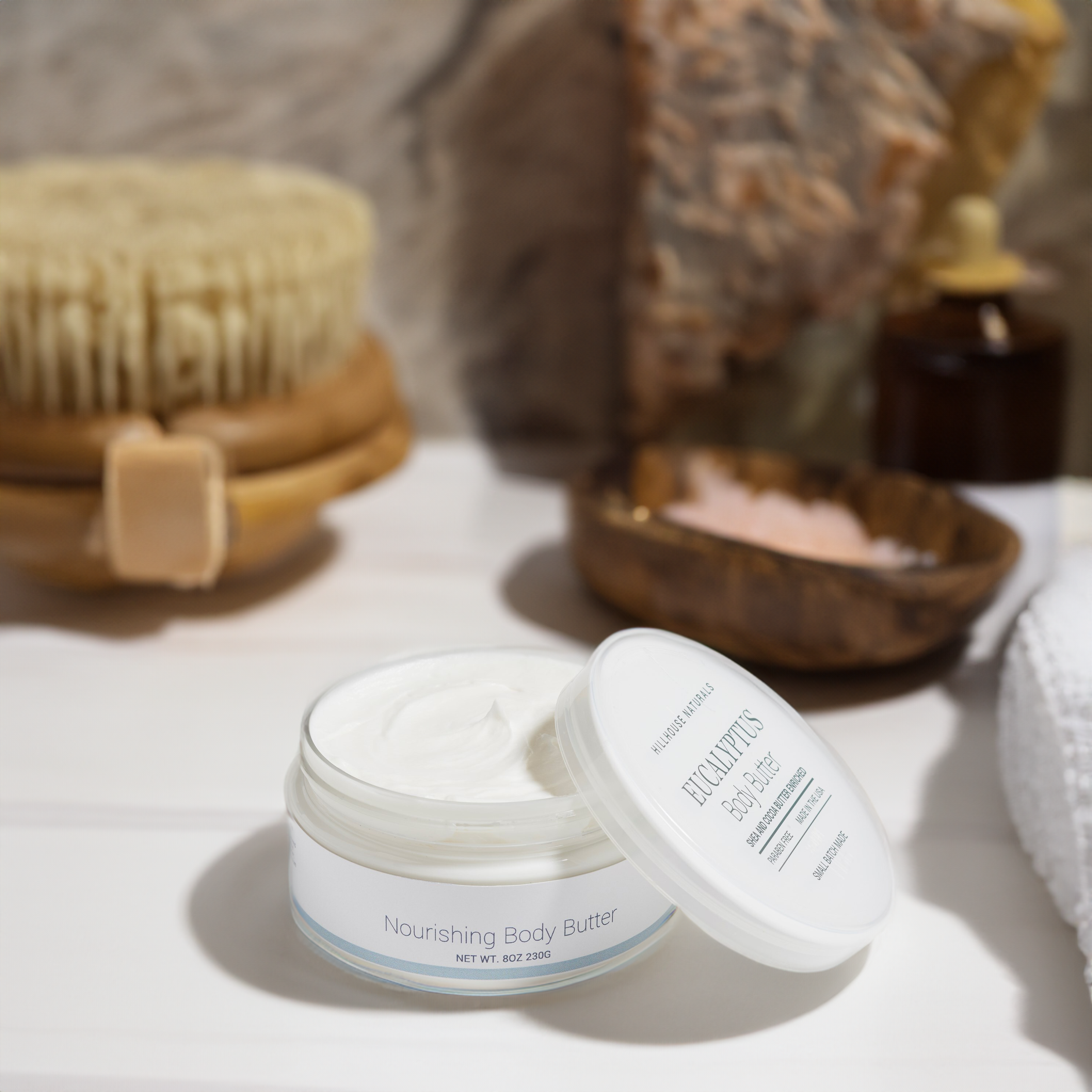 Eucalyptus body butter 8oz.