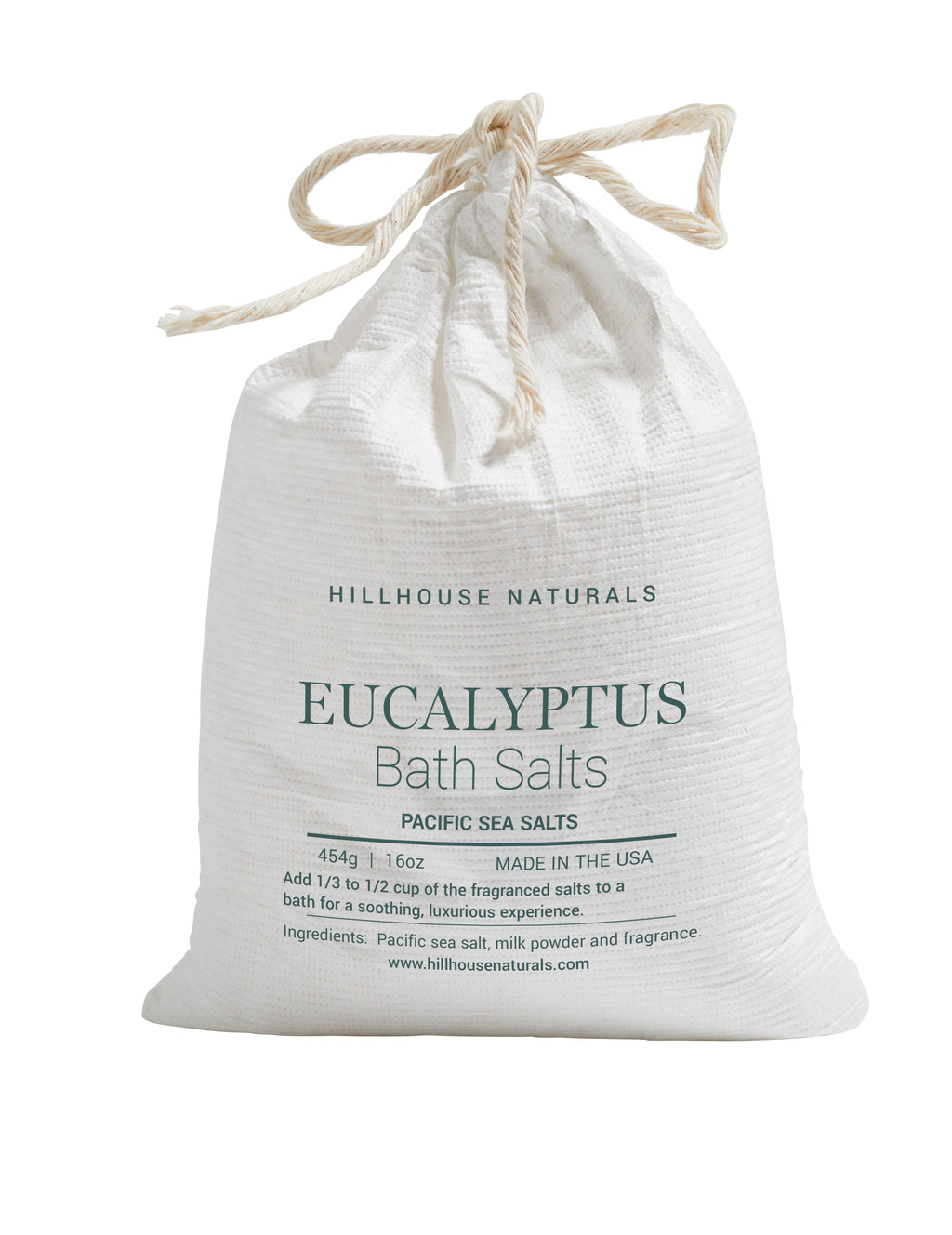 Eucalyptus bath salts 16oz.