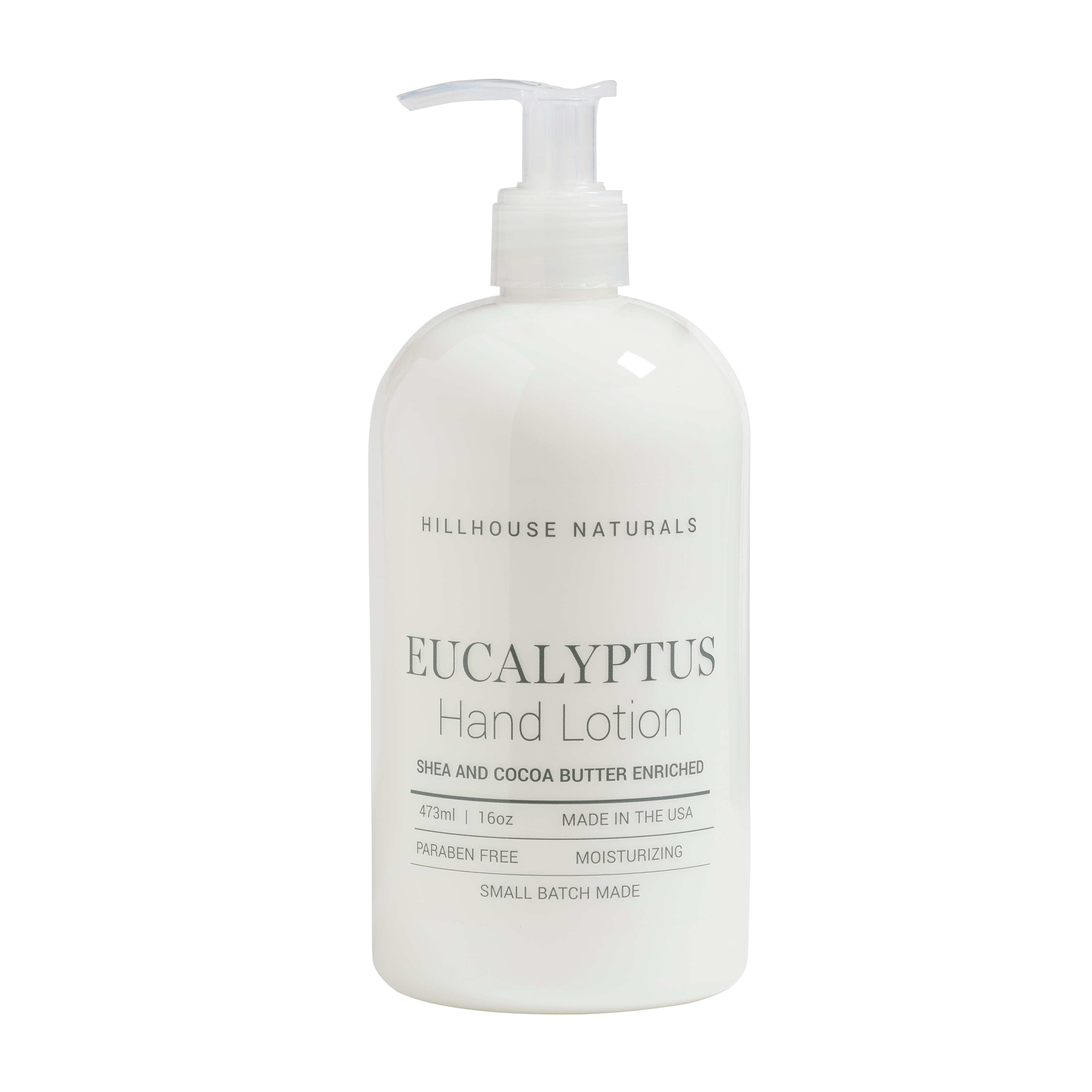 Eucalyptus hand lotion 16oz.