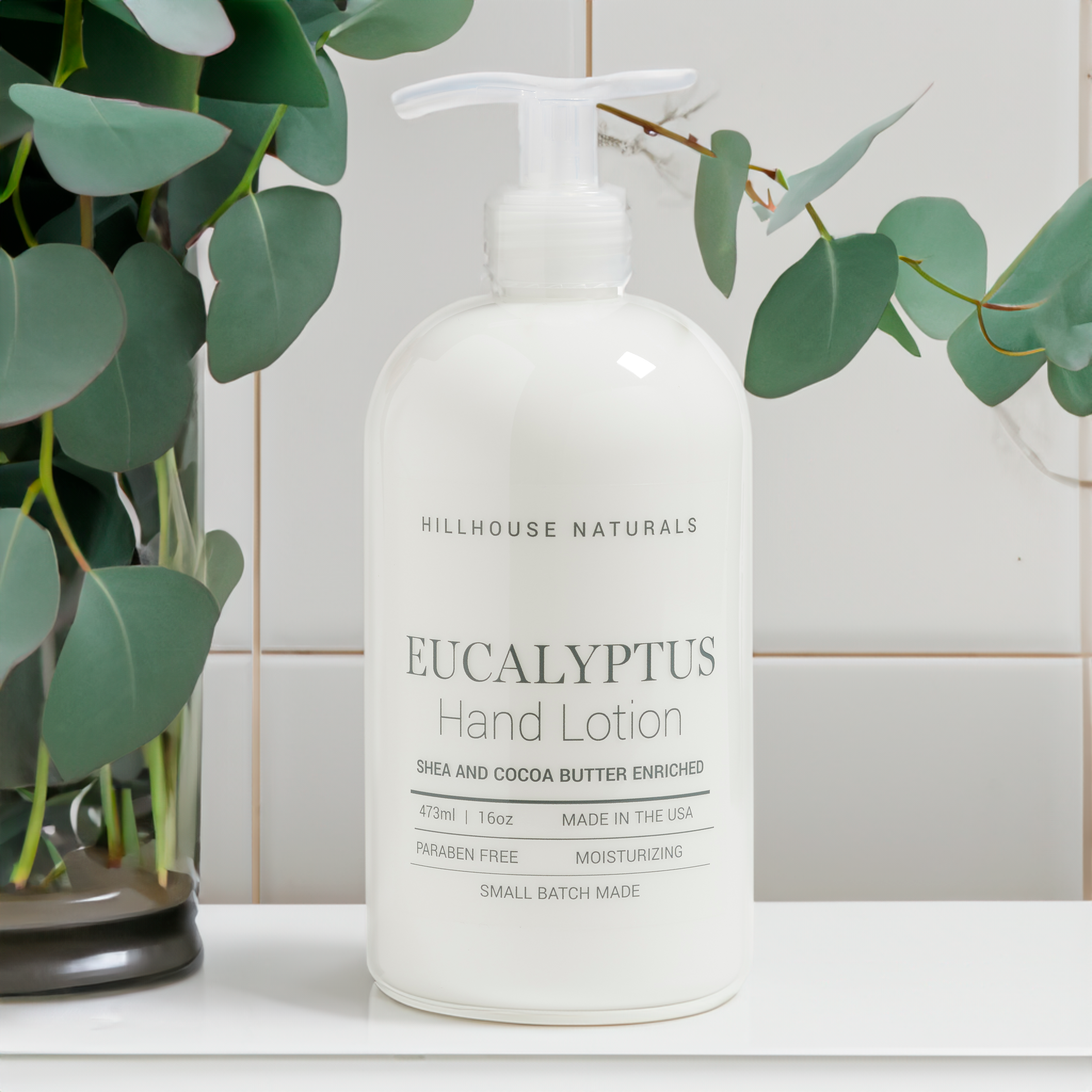 Eucalyptus hand lotion 16oz.