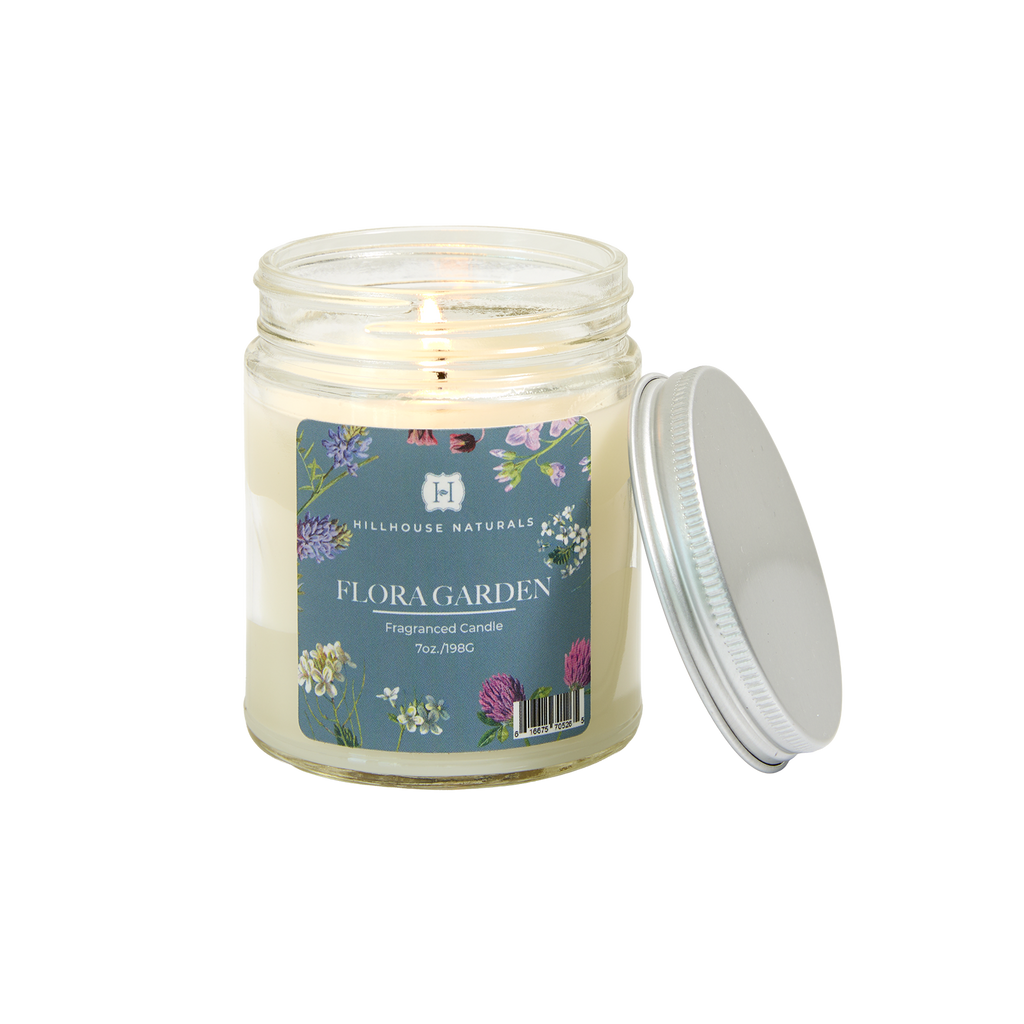 Flora Garden candle jar 7oz.