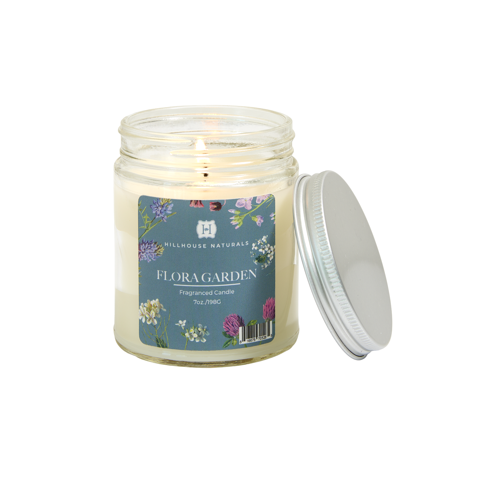 Flora Garden candle jar 7oz.