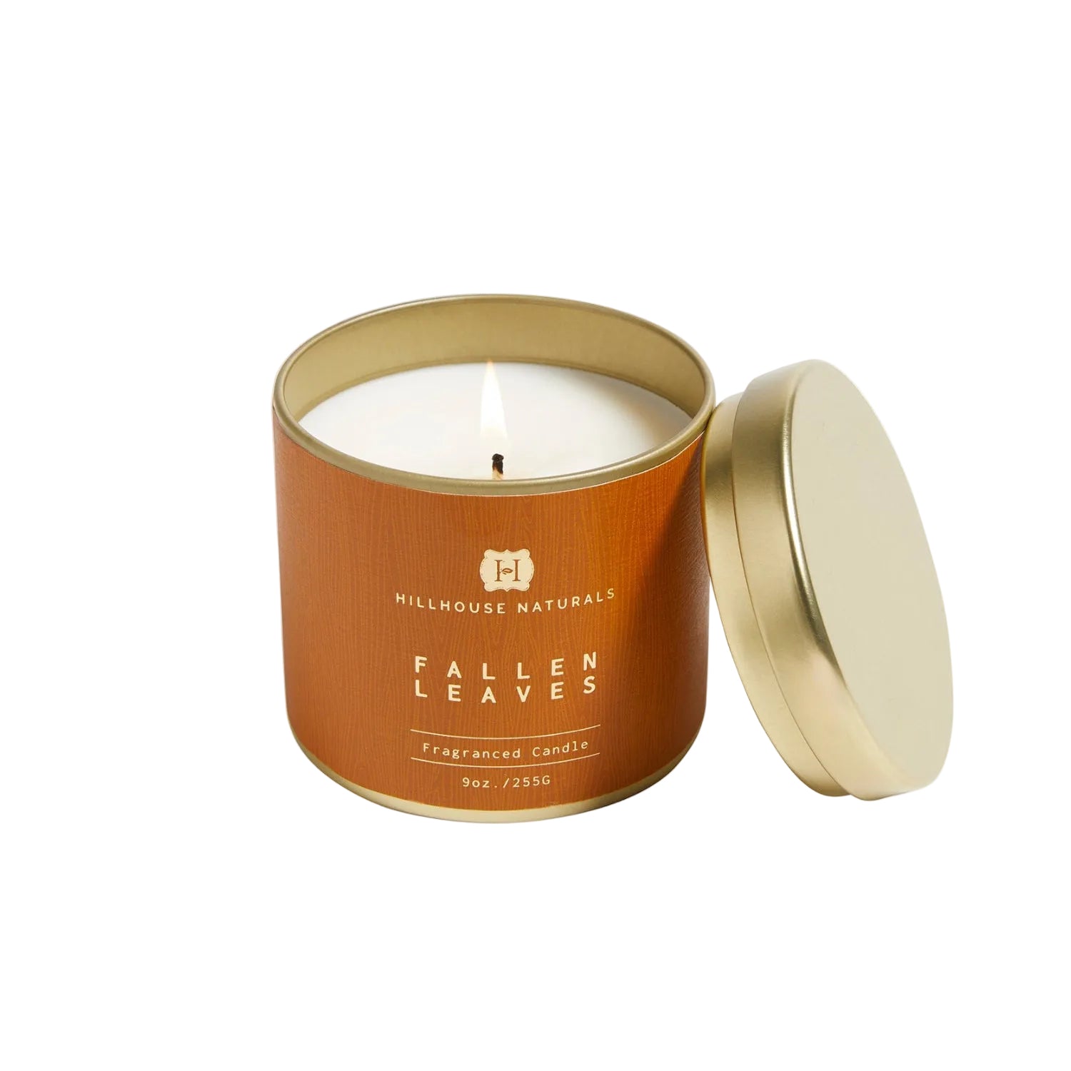 Fallen Leaves Candle In Tin 9oz.
