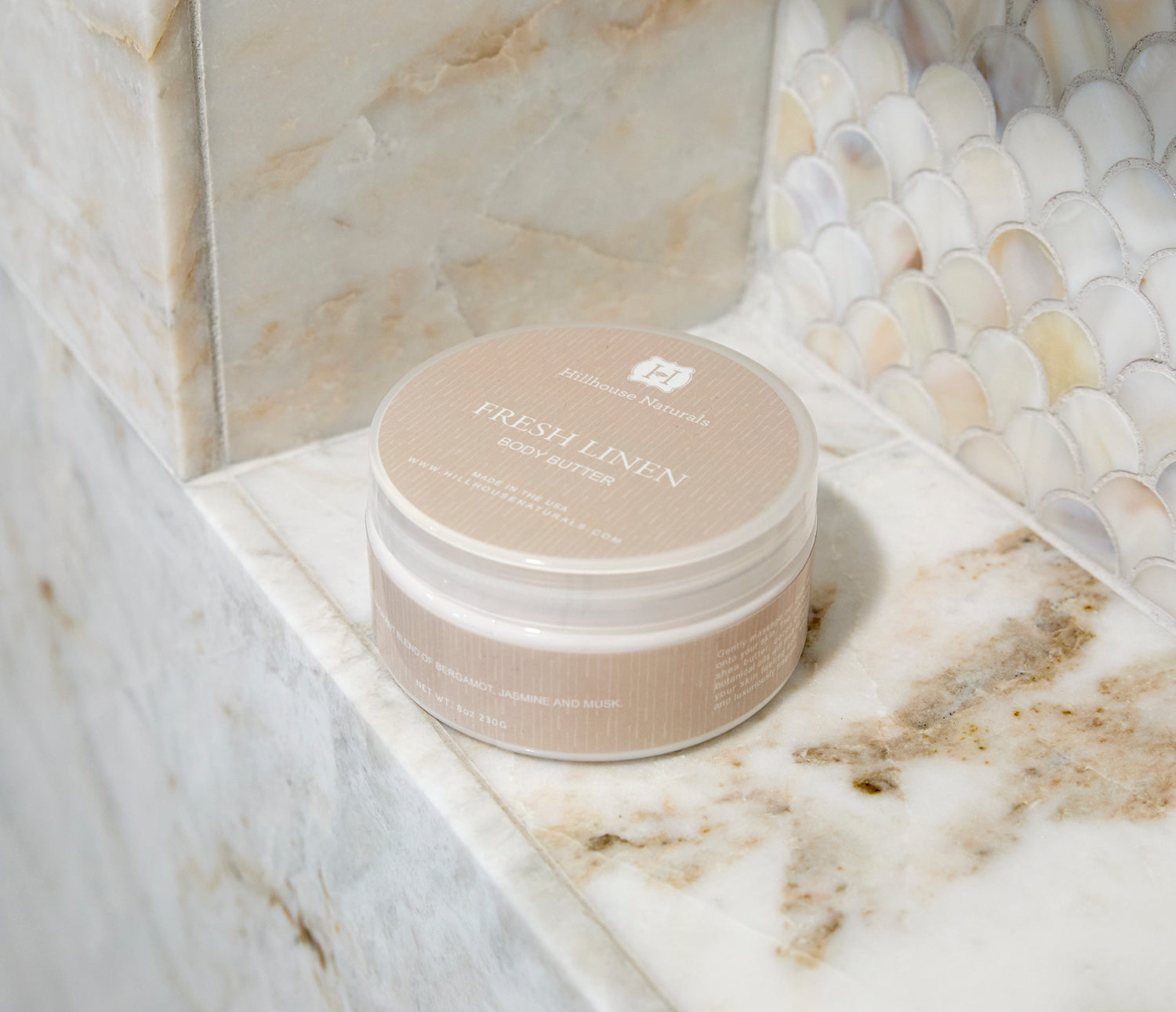 Fresh Linen body butter 8oz.