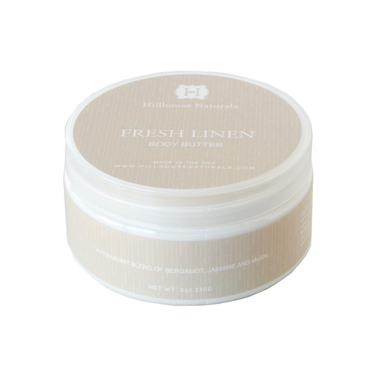Fresh Linen body butter 8oz.