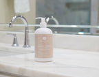 Fresh Linen hand lotion 16oz.