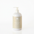 A 16 fl oz pump bottle of Hillhouse Naturals Fresh Linen Hand Wash, featuring a white bottle and a beige label with subtle botanical line art.