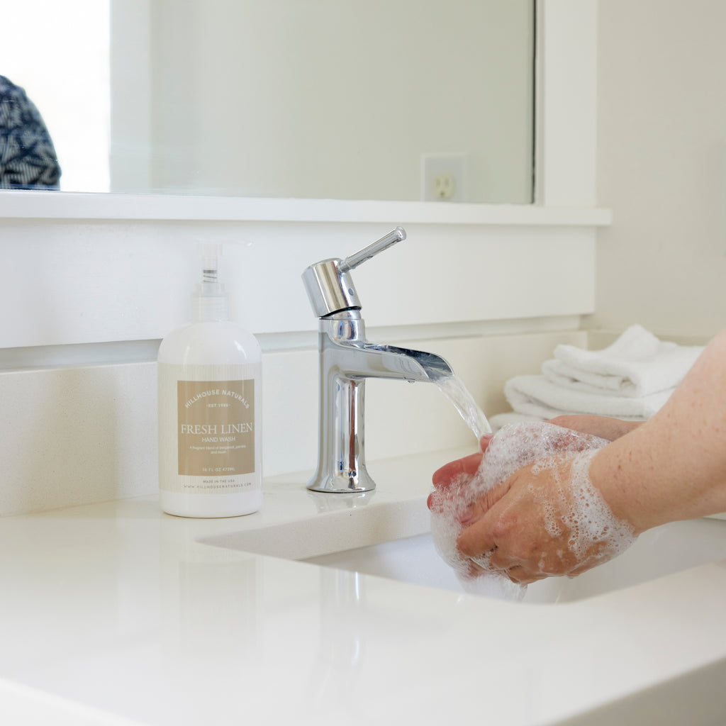 Fresh Linen hand wash 16oz.
