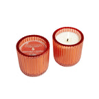 Grapefruit Pomelo 1 wick candle in colored glass 8oz.