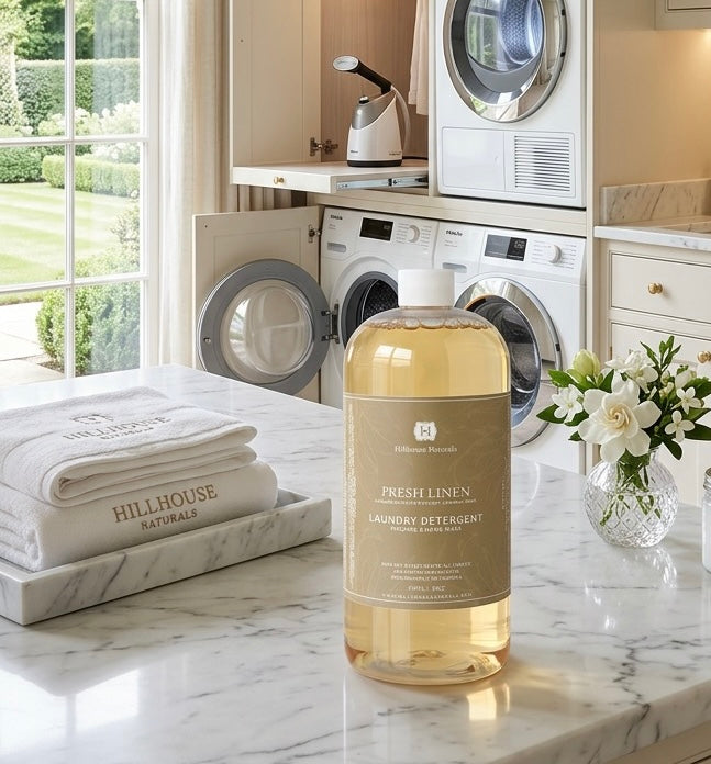 Fresh Linen laundry detergent 32oz.
