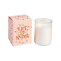 Let It Snow Candle In Glass 8oz.