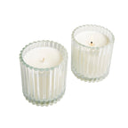Fresh Linen 1 wick candle in deco glass 7oz.