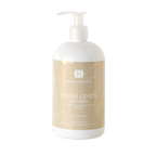 Fresh Linen hand lotion 16oz.