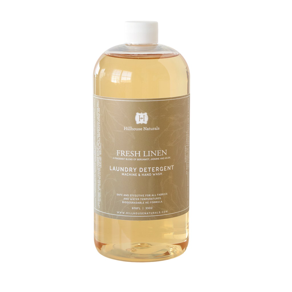 Fresh Linen laundry detergent 32oz.
