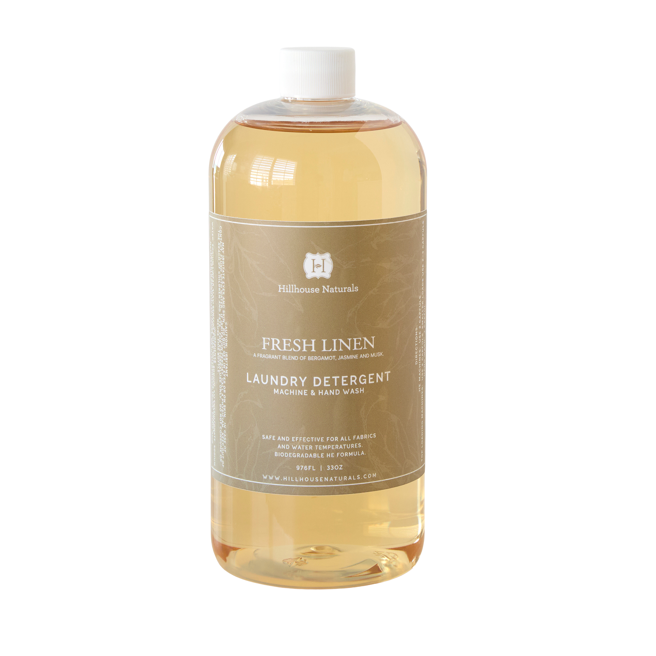 Fresh Linen laundry detergent 32oz.
