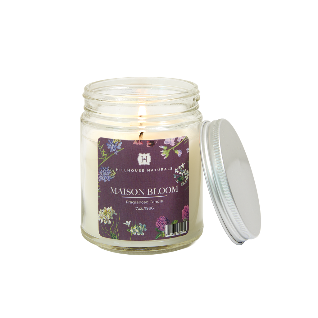 Maison Bloom candle jar 7oz.