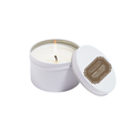 Myrrh Wood candle in white tin 6oz.
