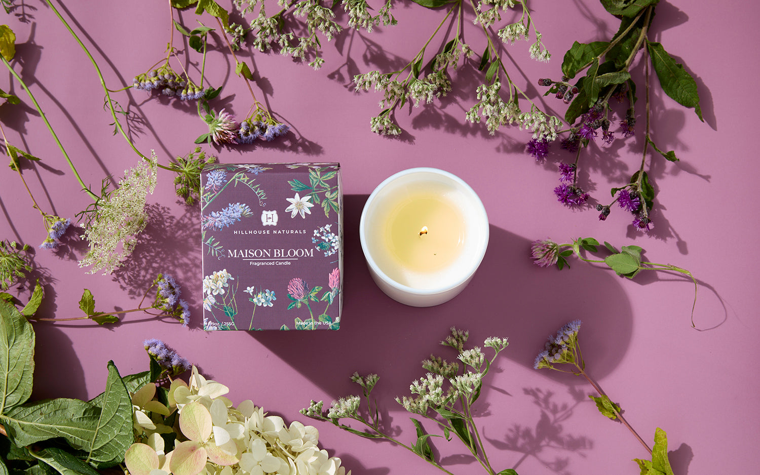 Hillhouse Naturals Maison Bloom Candle