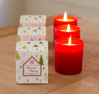 Merriest Holiday Candle In Red Glass 7oz.