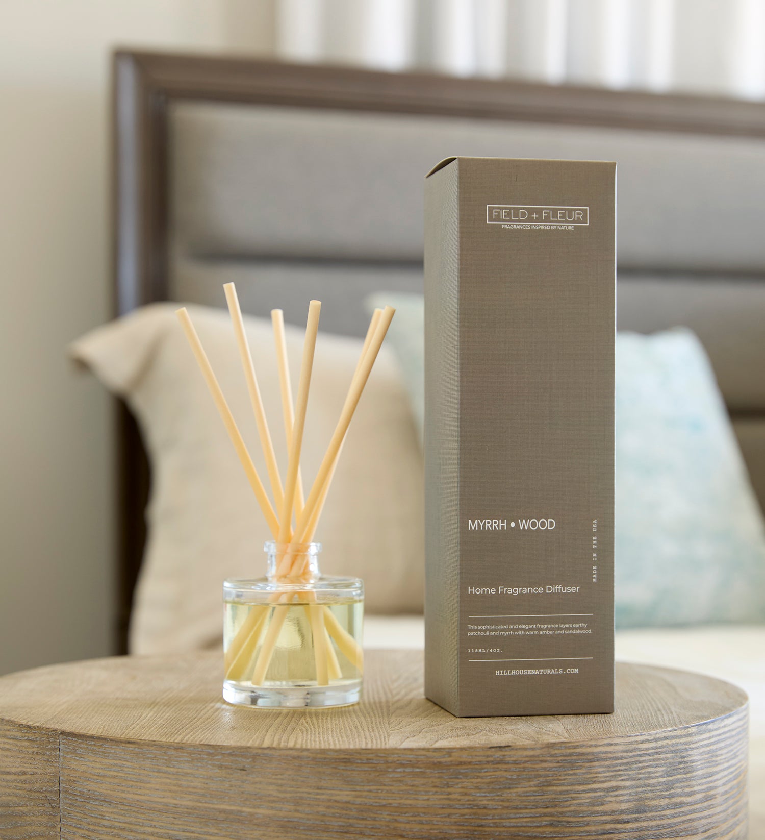 Myrrh Wood diffuser 4oz.
