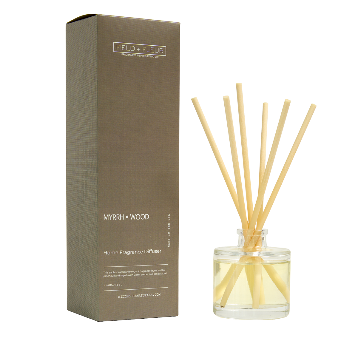 Myrrh Wood diffuser 4oz.