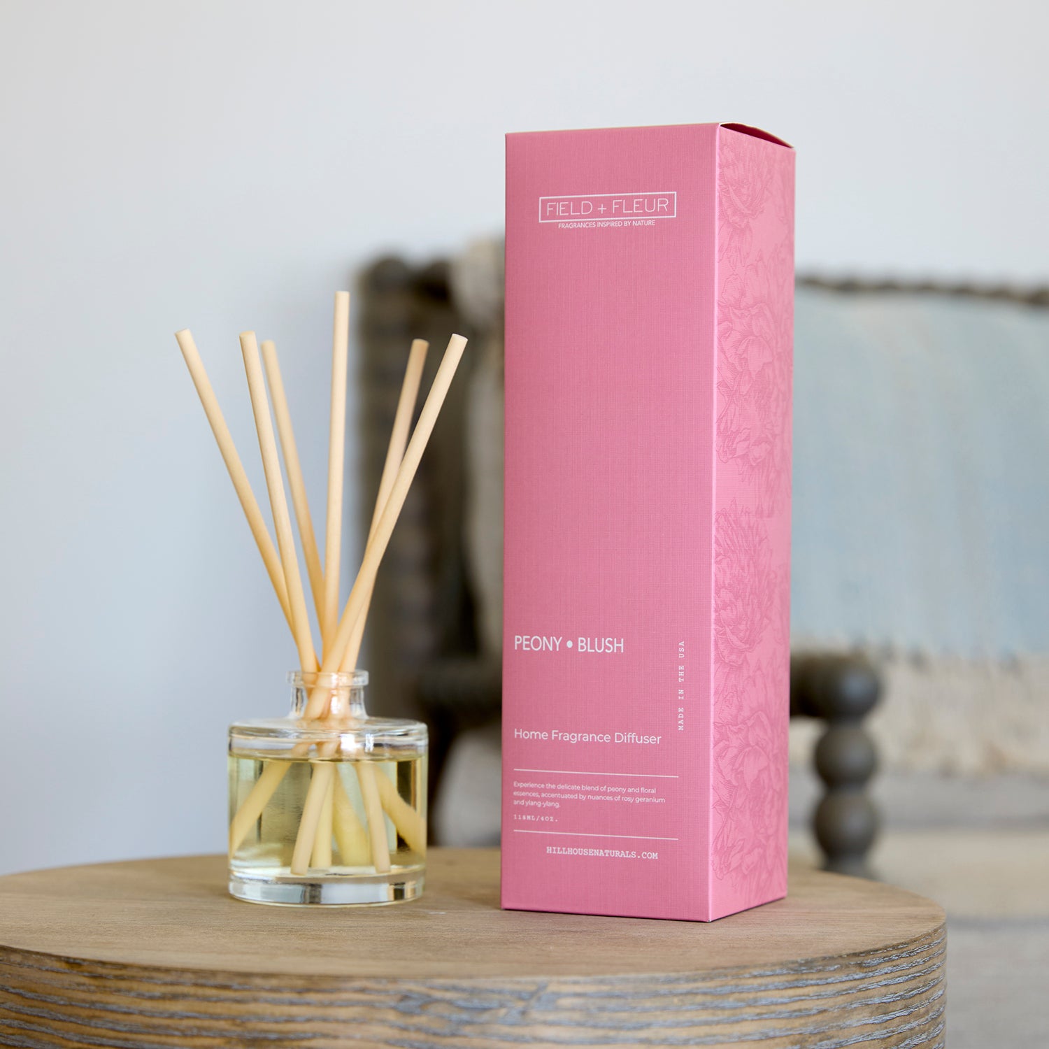 Peony Blush diffuser 4oz.