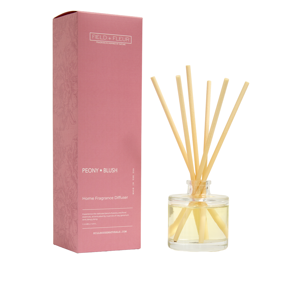 Hillhouse Naturals Field+Fleur Reed Diffuser - Thumbnail 4
