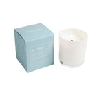 Sea Grass candle in white glass with box 9oz.