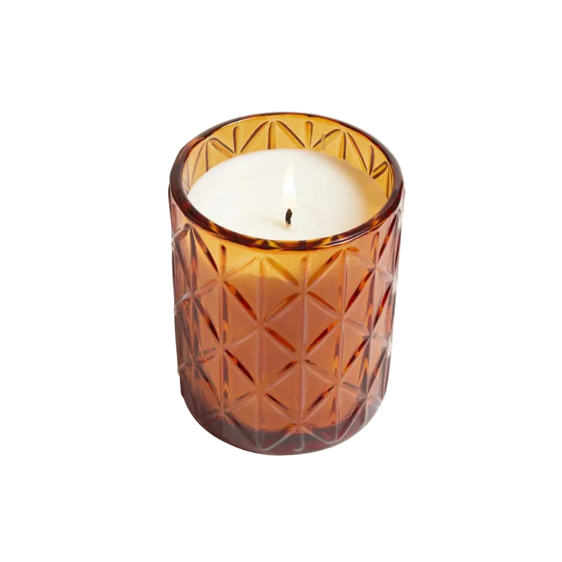 Spiced Pumpkin Candle In Large Decorative Glass 15oz.