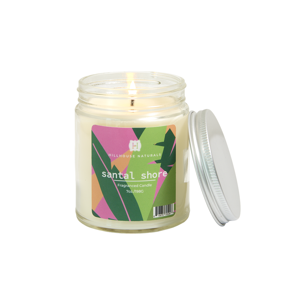 Santal Shore candle jar 7oz.