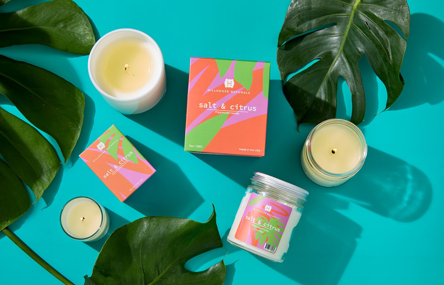 Salt & Citrus votive 2.25oz.