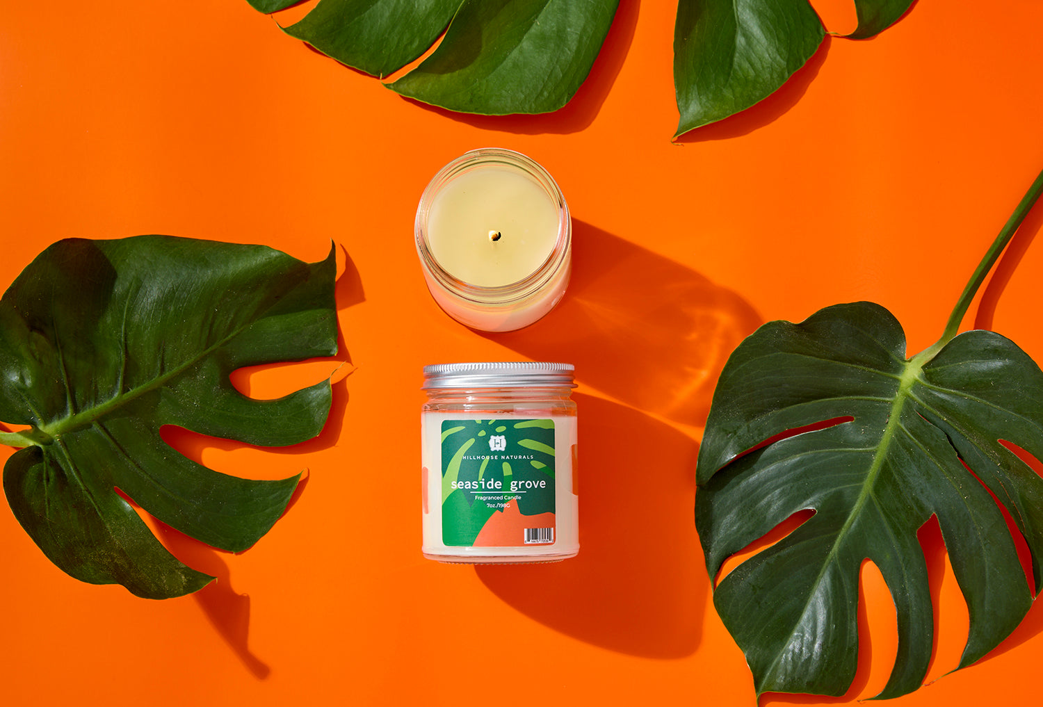 Seaside Grove candle jar 7oz.