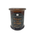 Tobacco 1 Wick candle in brown jar w/lid 8.5oz.