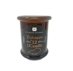 Tobacco 1 Wick candle in brown jar w/lid 8.5oz.