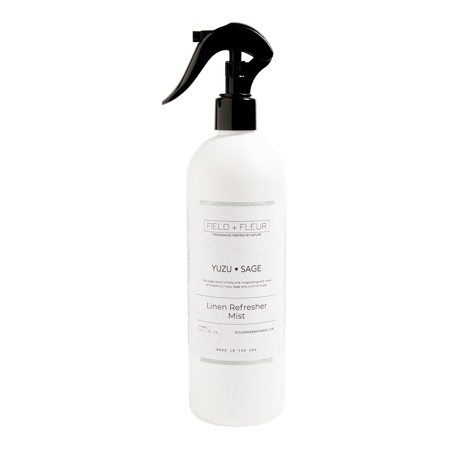 Yuzu Sage linen mist 15.5oz.