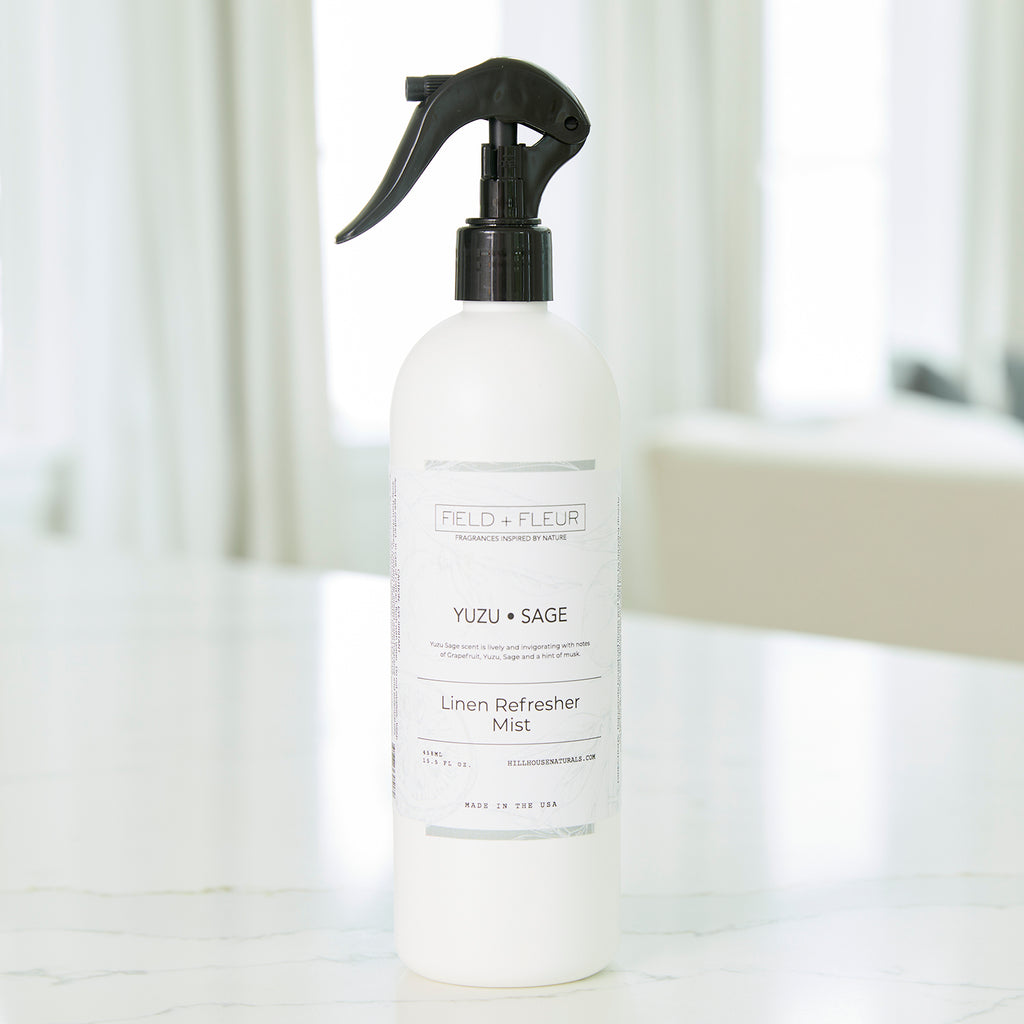 Yuzu Sage linen mist 15.5oz.
