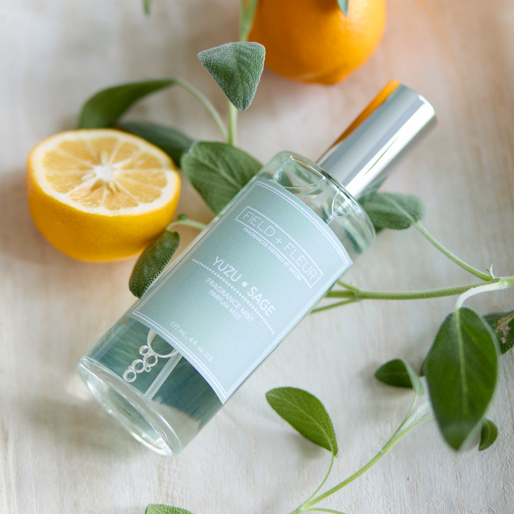 Yuzu Sage fragrance mist 4oz.
