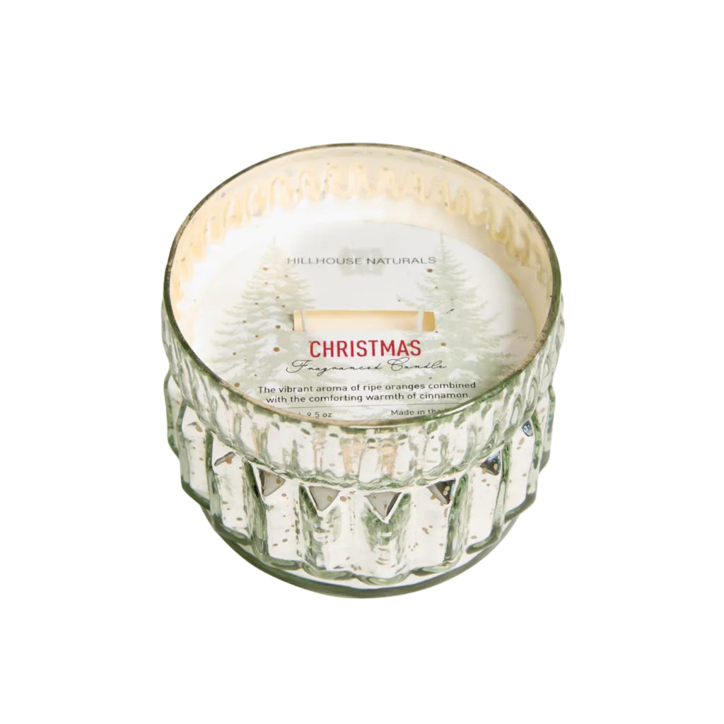 Christmas 2 Wick Mercury Candles 9.5oz.