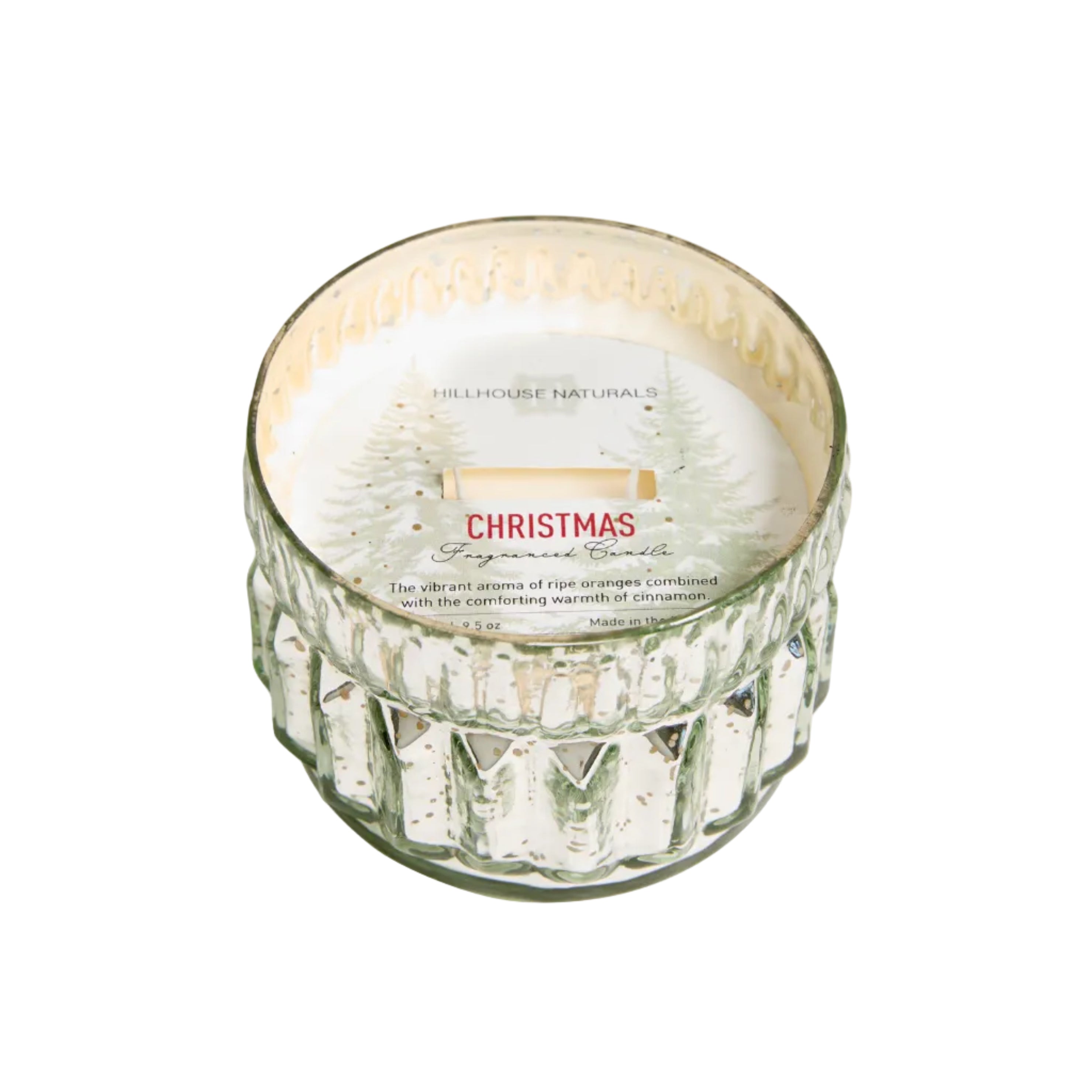 Christmas 2 Wick Mercury Candles 9.5oz.